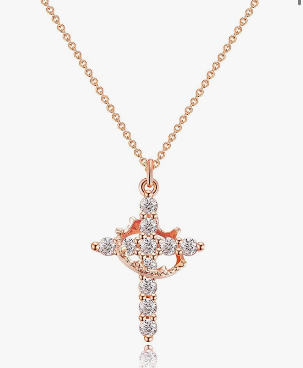 HopeJewelry™ Crown Necklace